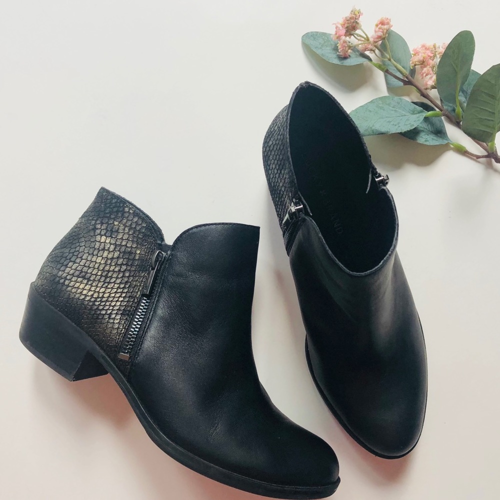 lucky brand “blare” ankle boots• sz 8